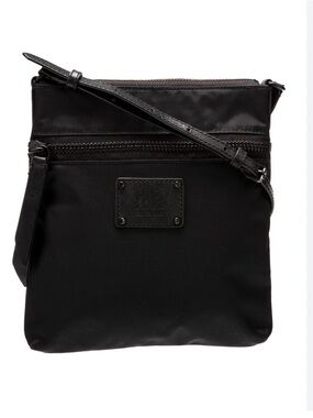 Frye Black Nylon Crossbody Bag